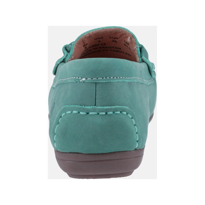 Hush Puppies Maggie Leather Women's Sky Blue Loafers