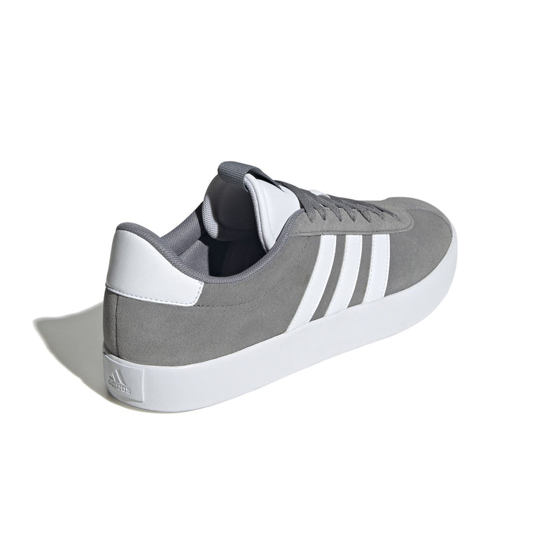 Adidas VL Court 3.0 Leather Men's Gray Sneakers