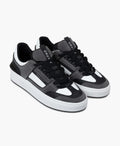 Cruyff Kickturn Leather Men's Mid Gray/White Sneakers