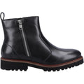 Hush Puppies Grace Zip Suede Women's Black Boots