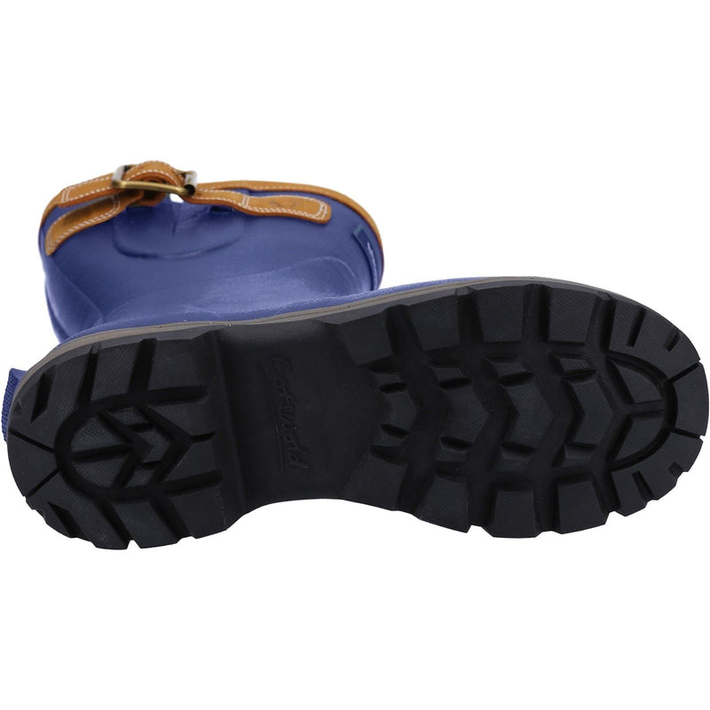 Cotswold Stratus Short Rubber Women's Navy Wellington Boots