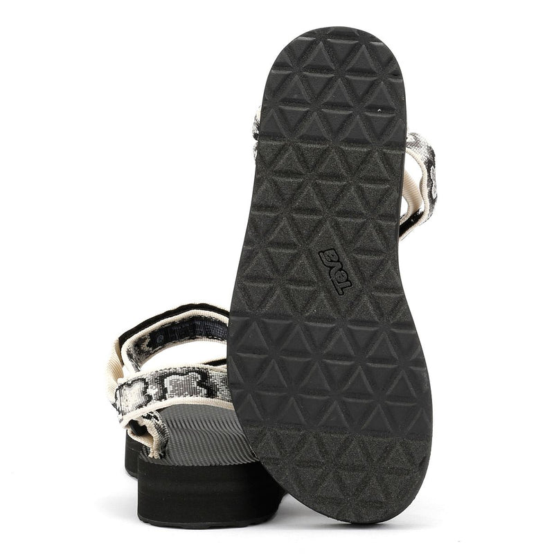 Teva Midform Universal Women's Black/White Floral Sandals