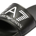 EA7 Water Sports Slide PVC Men's Black/White Slides