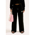 Juicy Couture Regan Trackpant Cotton Women's Black Track Pants