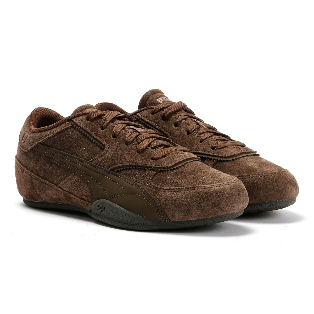 Puma Bella Mina Suede Women's Chocolate Sneakers