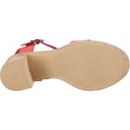 Hush Puppies Georgia Cork Leather Women's Coral Sandals