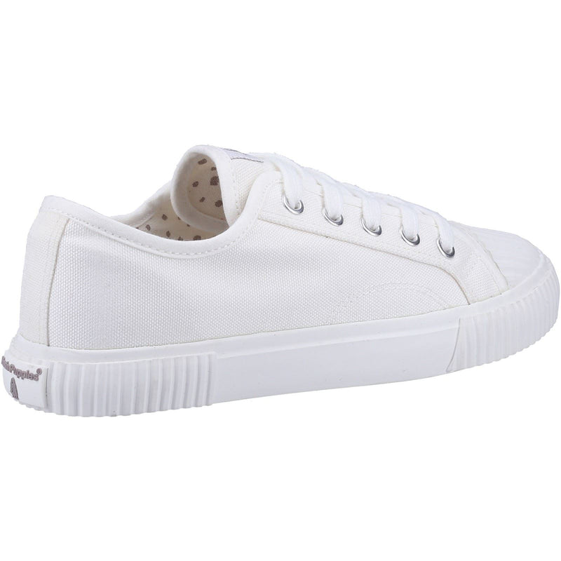 Hush Puppies Brooke Canvas Women's White Sneakers