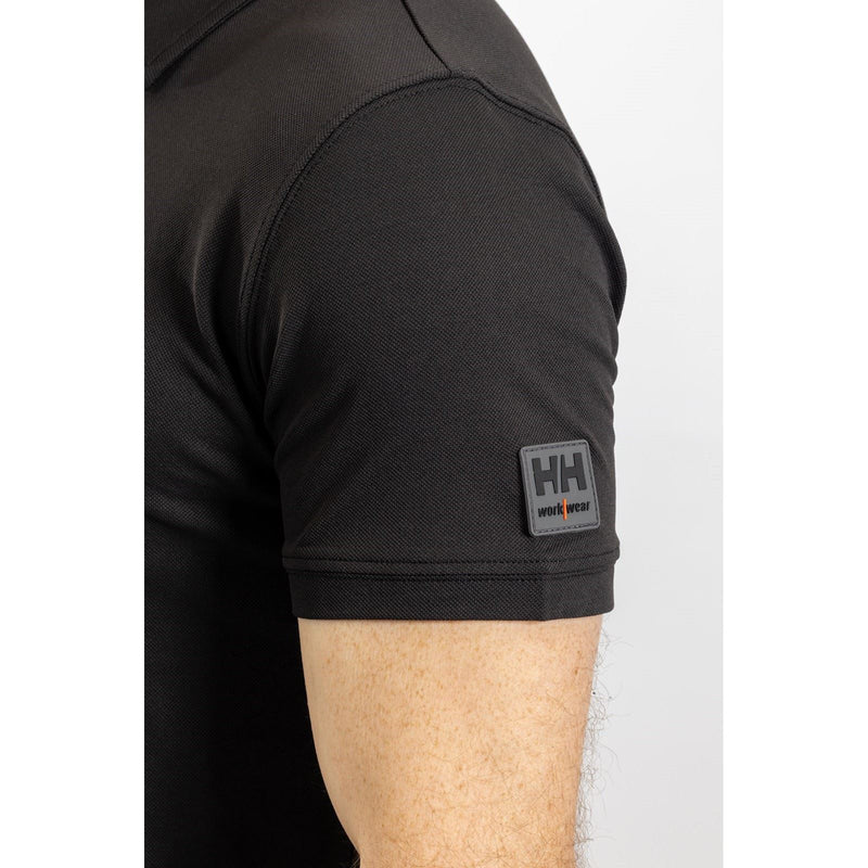 Helly Hansen Workwear Kensington Tech Men's Black Polo Shirt