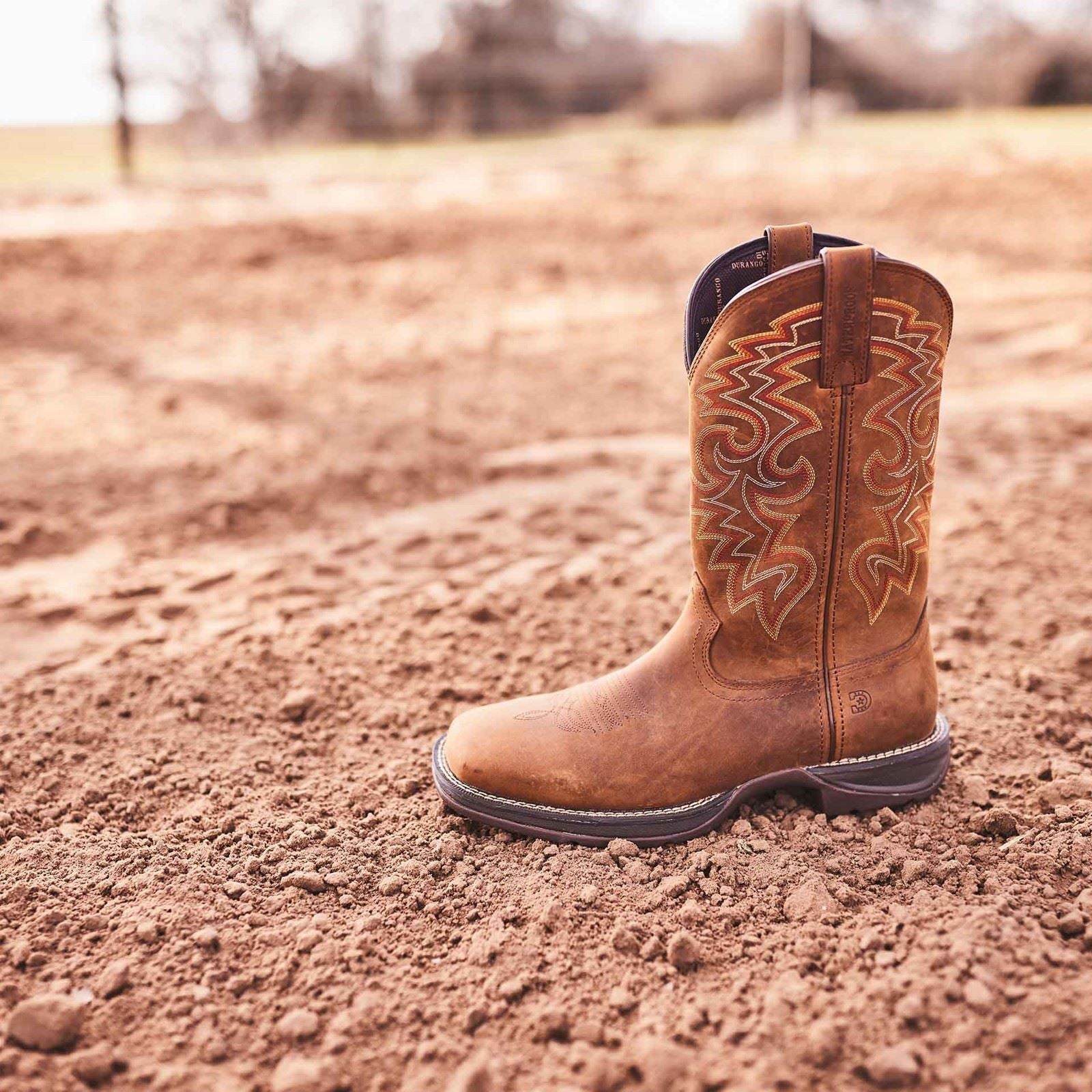 Durango Rebel Leather Men's Russet Boots
