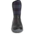 Muck Boots Muckster II Mid Rubber Black/Grey Plaid Wellington Boots