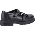 Hush Puppies Ella Senior Leather Girls's Black Shoes