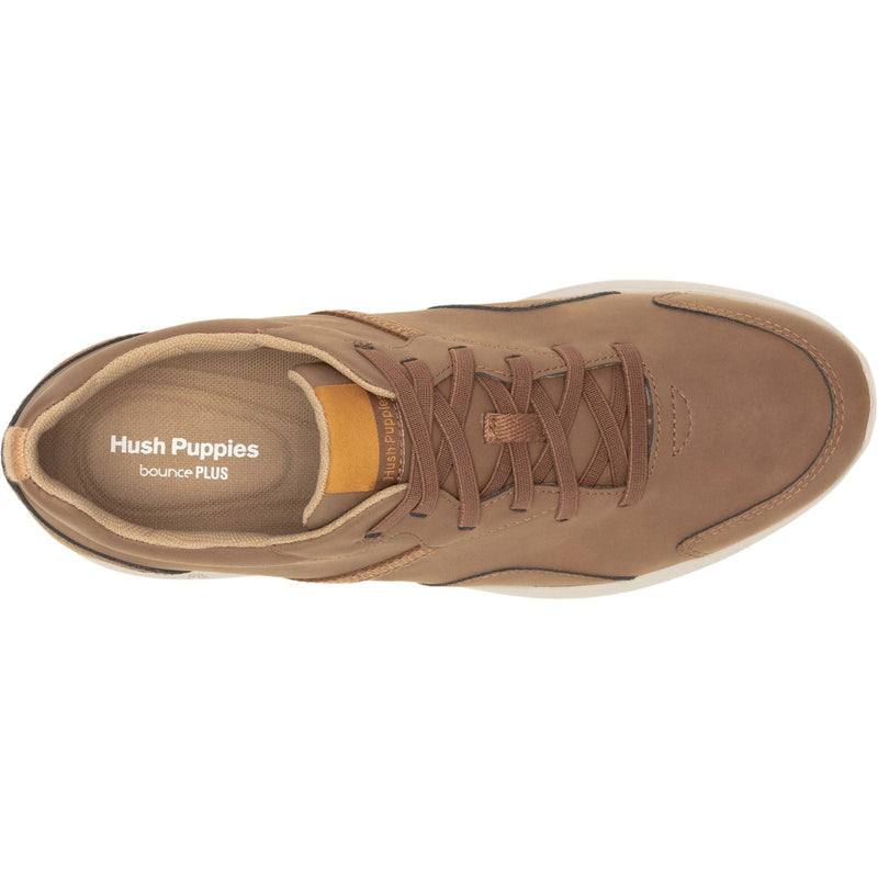 Hush Puppies The Good Leather Men's Cognac Sneakers