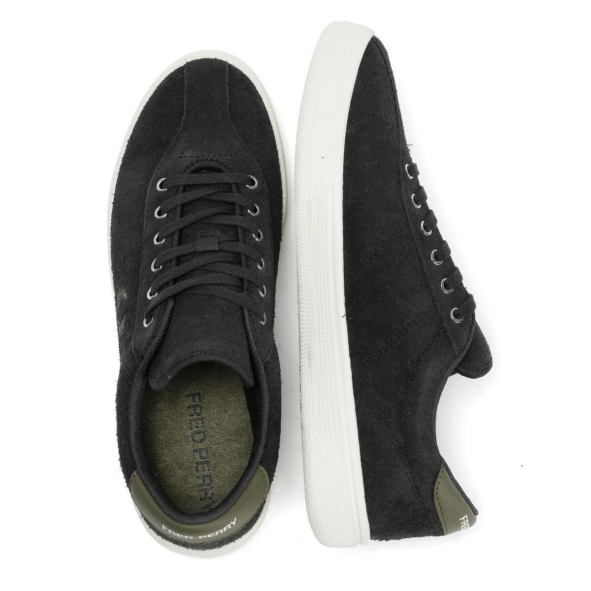 Fred Perry Tennis Shoe Suede Men's Anchor Gray Sneakers