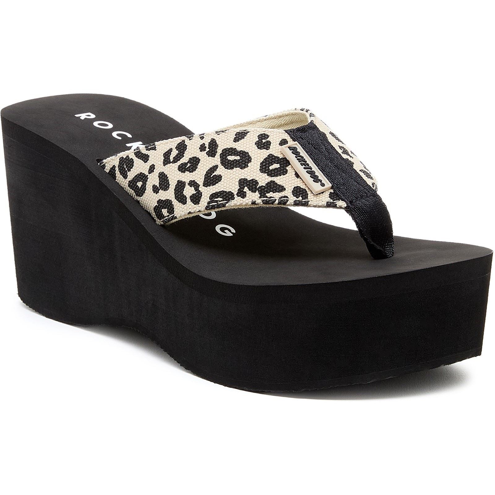 Rocket Dog Crush Leon Cotton Women's Natural Sandals