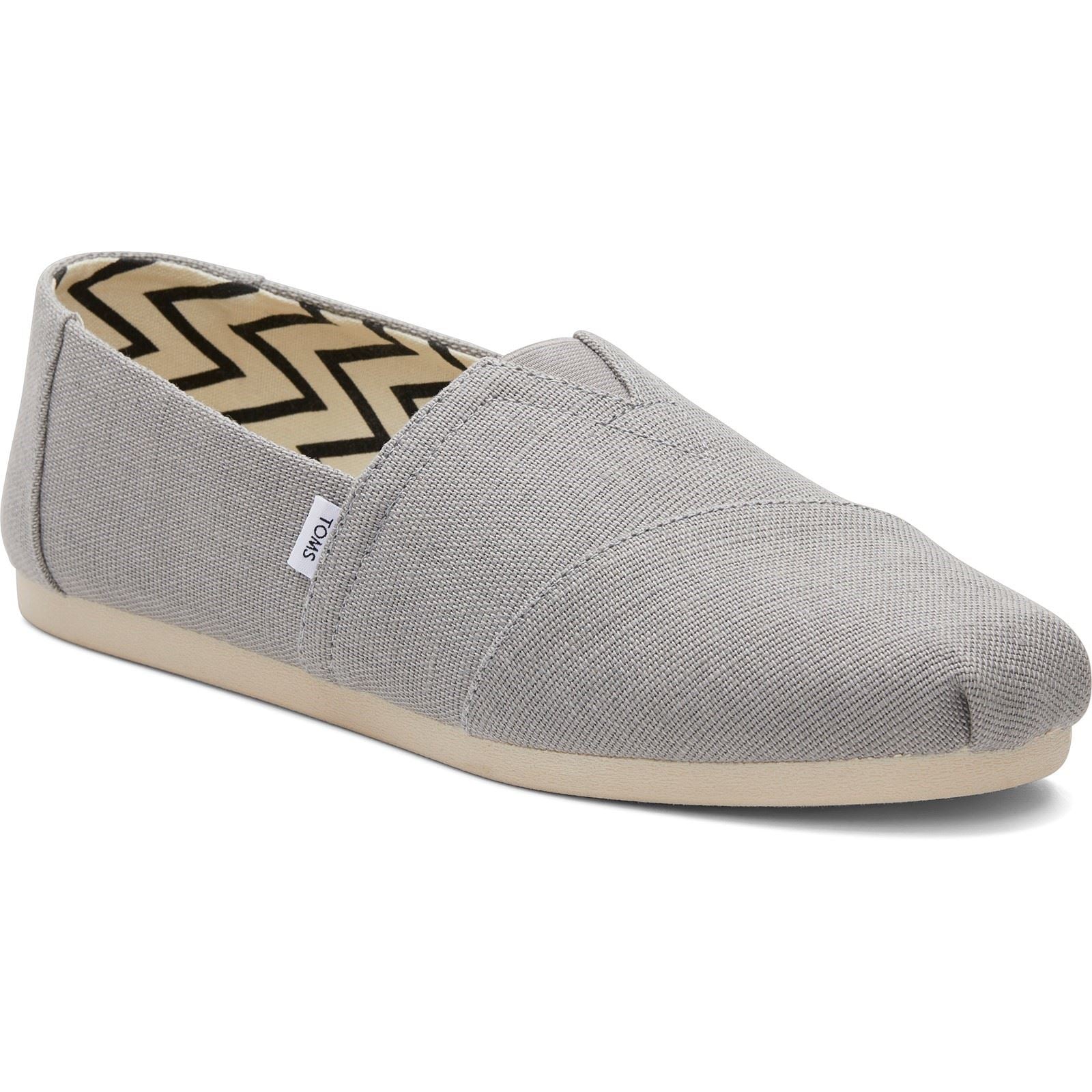 TOMS Alpargata Cotton Women's Drizzle Grey Espadrilles