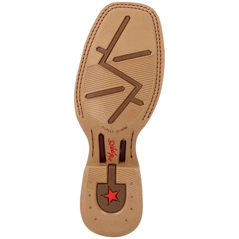 Durango Lady Rebel Pro Leather Women's Dusty Brown/Sky Blue Boots