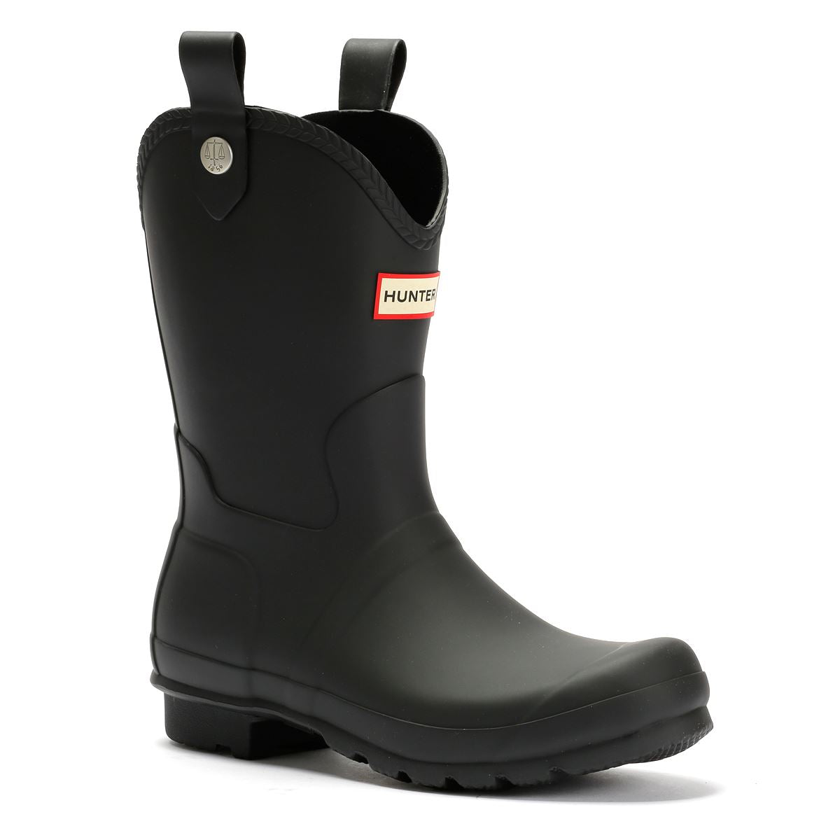 Hunter Original Cowboy Rubber Women's Black Wellington Boots