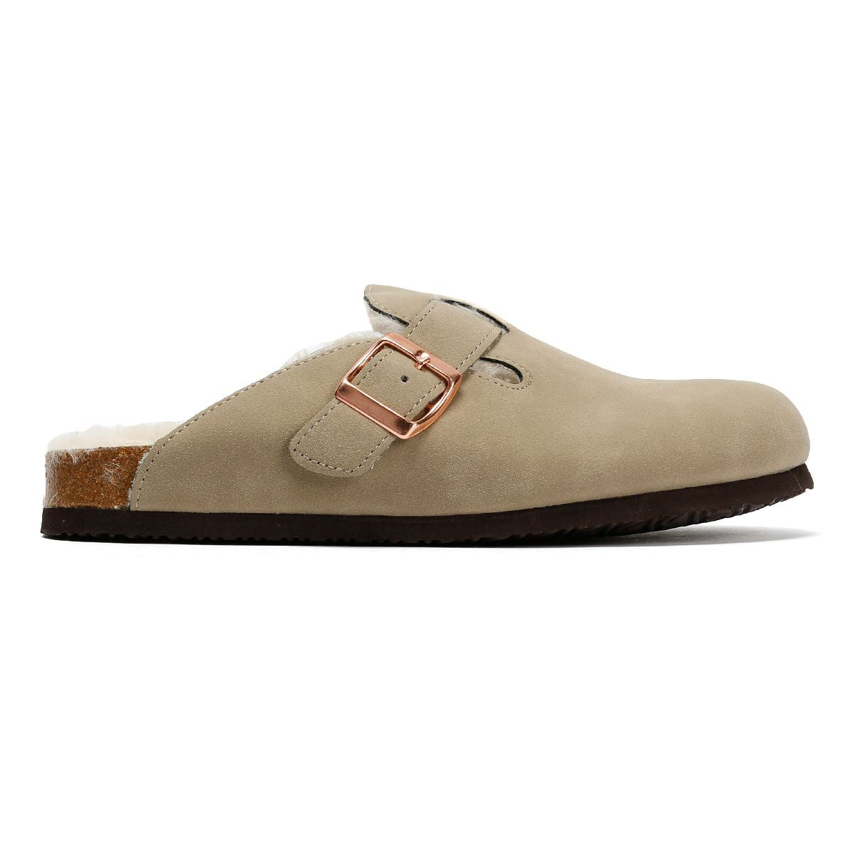Penguin Poppy Fur Suede Women's Sand Mules