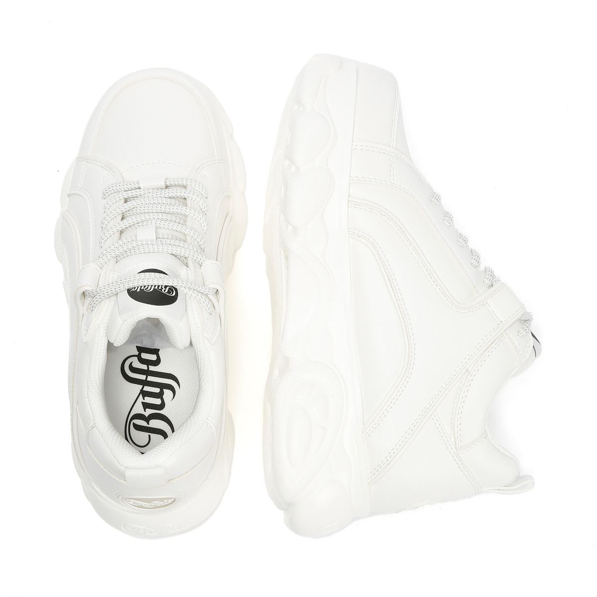 Buffalo CLD Corin Women's White Sneakers