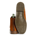 Barbour Farsley Leather Men's Dark Tan Chelsea Boots