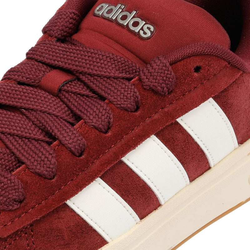 Adidas Grand Court Alpha 00s Women's Burgundy/White Sneakers
