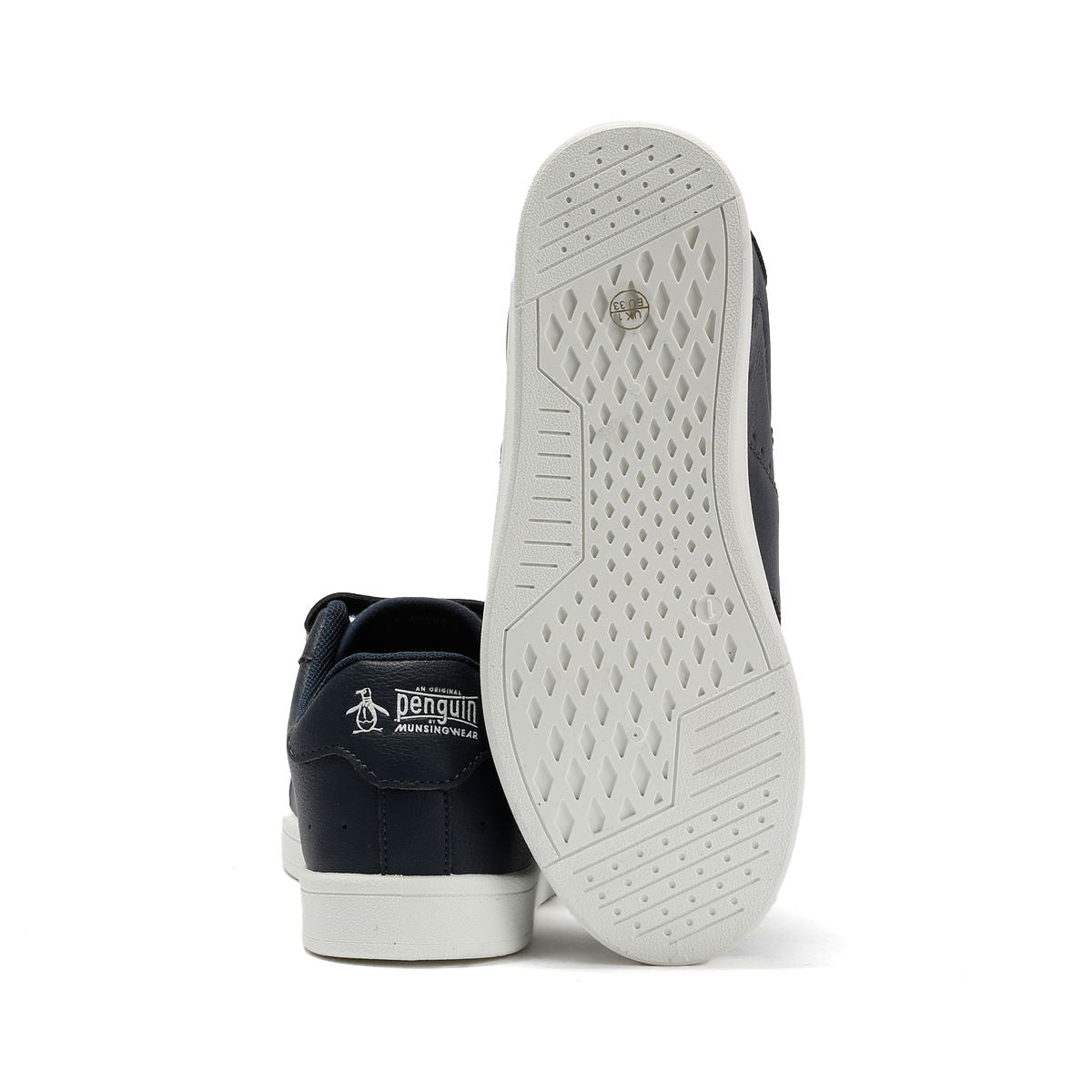 Penguin Junior Marble Navy Sneakers