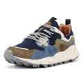 Flower Mountain Yamano 3 Suede Men's Light Brown/Light Blue/Violet Sneakers