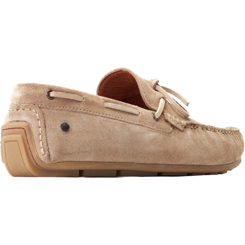 Base London Brooks Leather Men's Sand Loafers