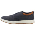 Hush Puppies Bowen Leather Men's Navy Lace-Up Shoes
