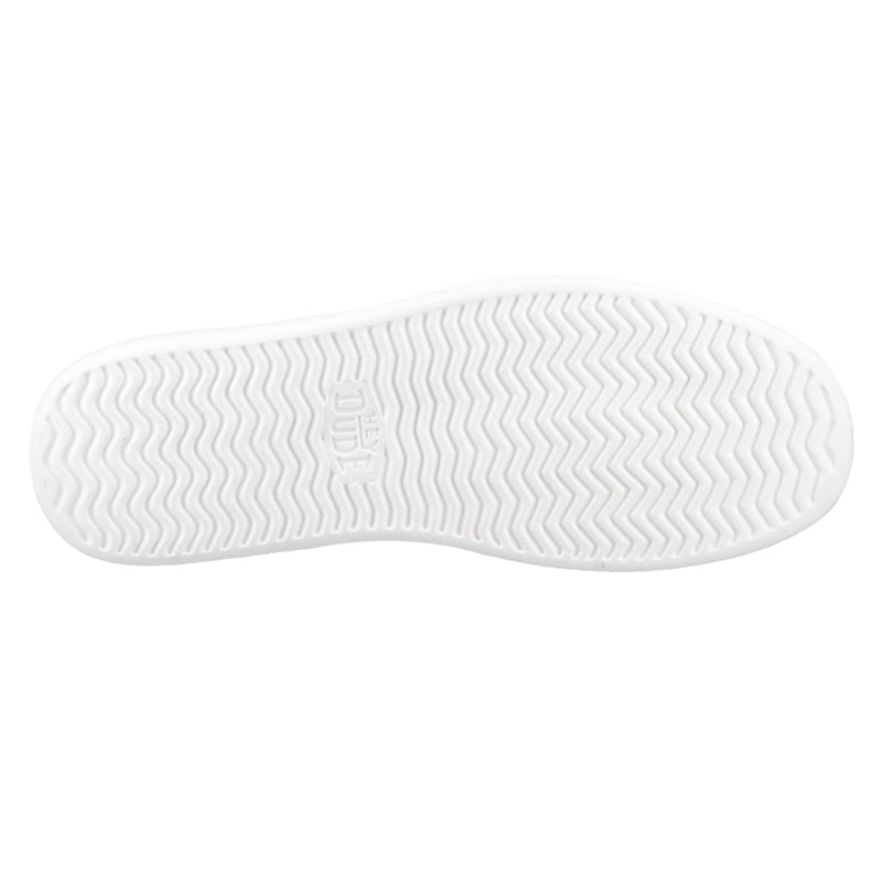 HEYDUDE Austin Workwear Leather Men's Almost White Slippers