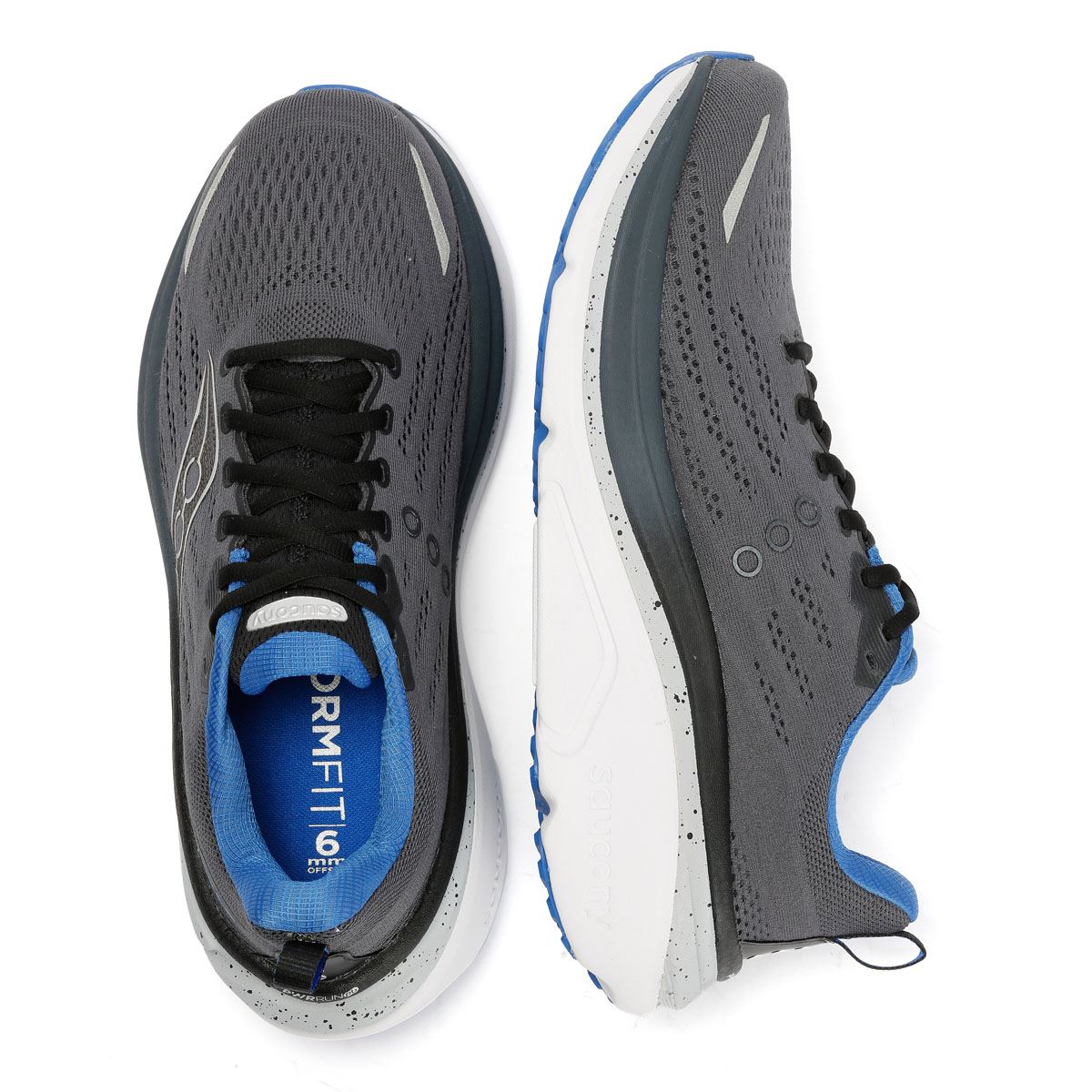 Saucony Hurricane 25 Men's Shadow/Black Sneakers