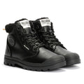 Palladium Pampa HI Snow Warm Leather Women's Black Boots