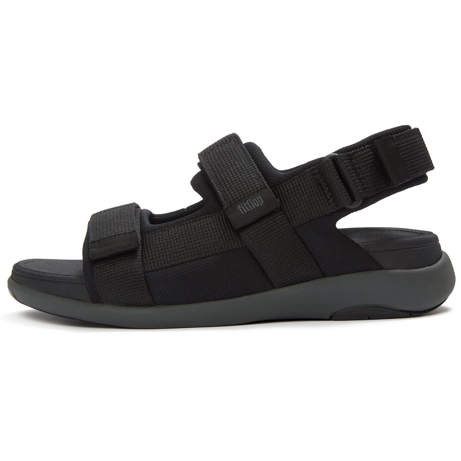 Fitflop F-Mode Go Polyester Men's Black Sandals