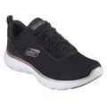 Skechers Flex Appeal 5.0 Uptake Textile Women's Black/Rose Gold Sneakers