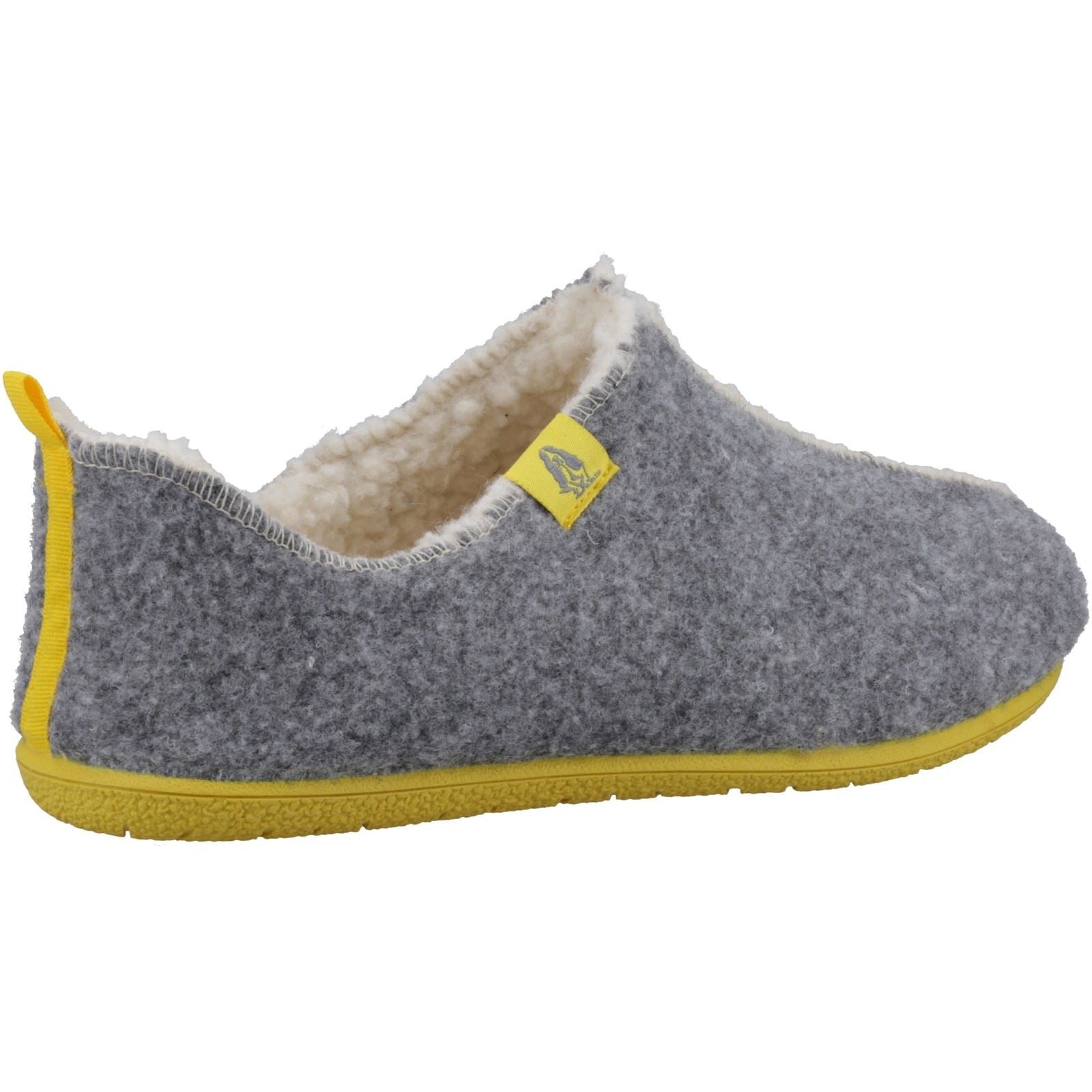 Hush Puppies Good Recycled RPET Synthetic Women's Grey Slippers