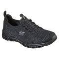 Skechers Glide Step Textile Women's Black Sneakers