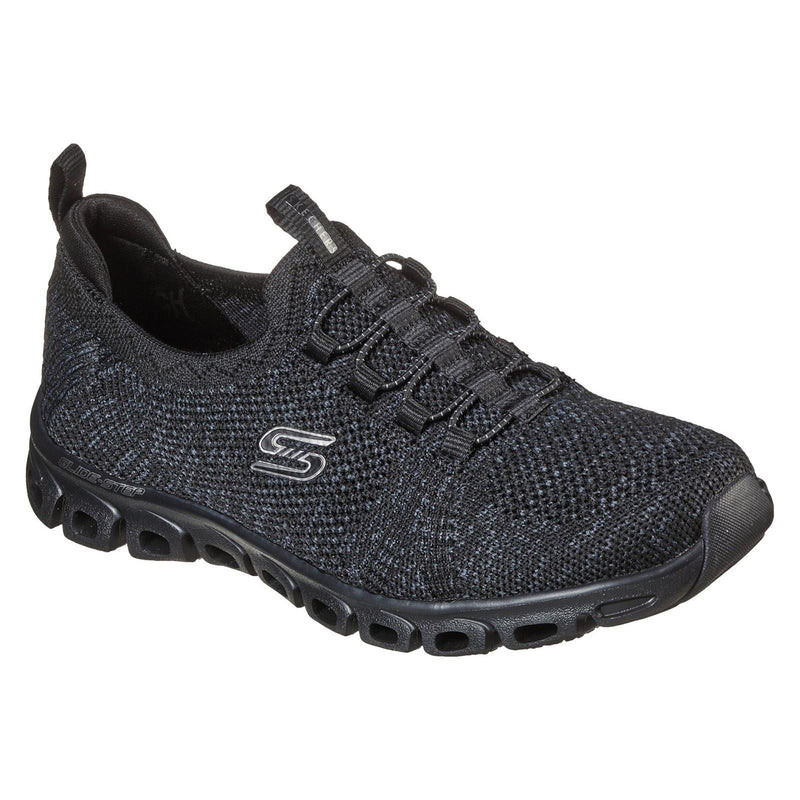 Skechers Glide Step Textile Women's Black Sneakers