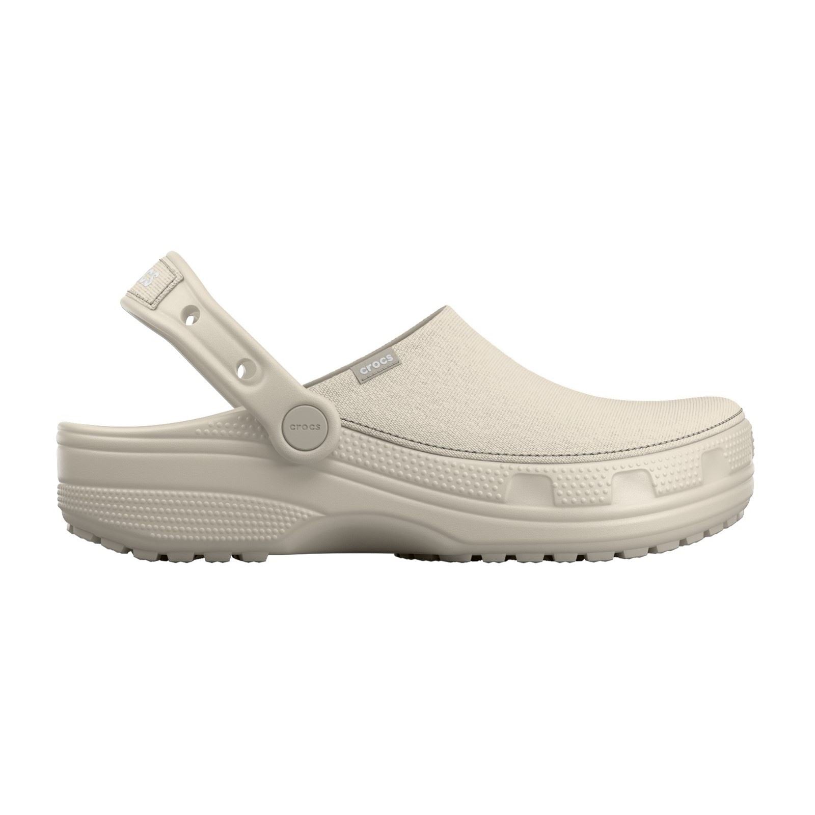 Crocs Classic Crafted Cotton Stucco Clogs