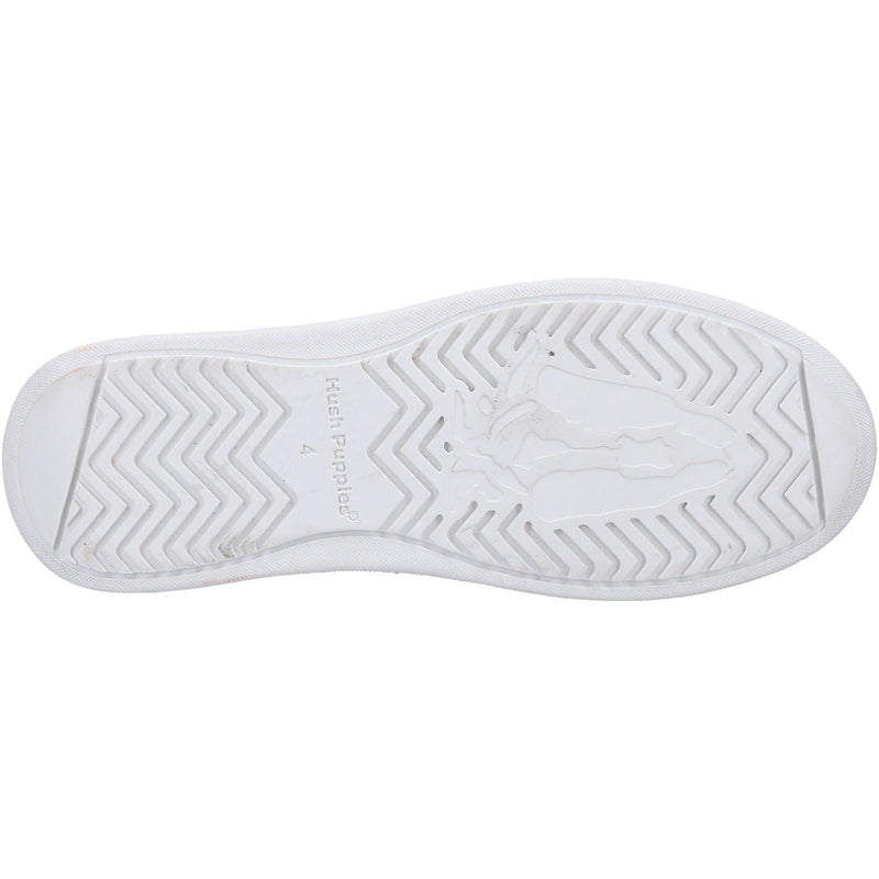 Hush Puppies Camille Leather Women's Black Sneakers