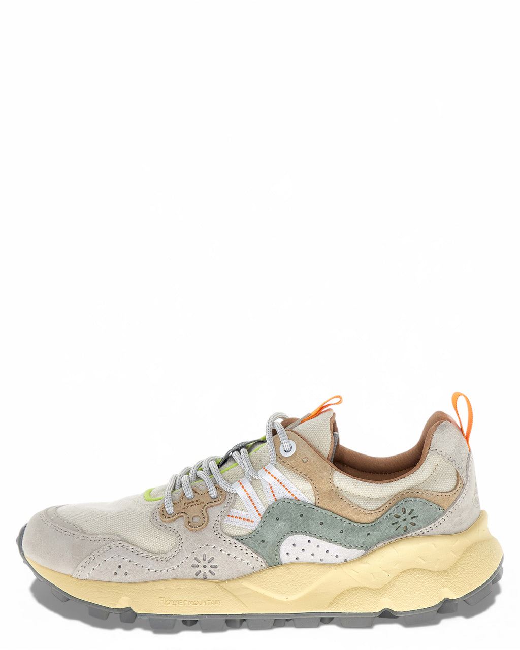 Flower Mountain Yamano 3 Off White/Green Sneakers