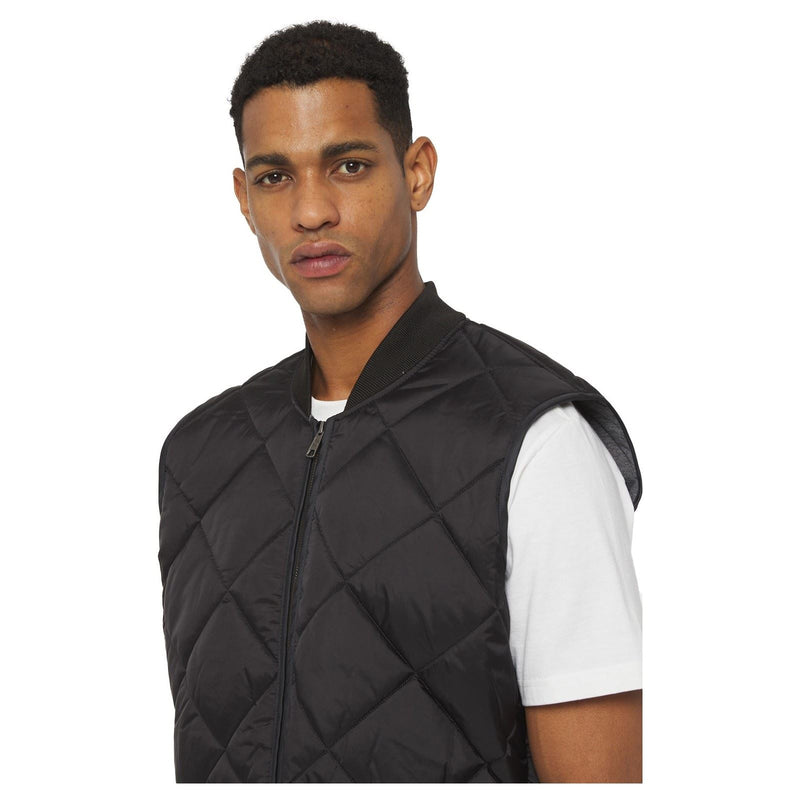 Dickies Diamond Quilted Vest Men's Black Gilets