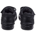 Hush Puppies Jezza Youth Boys Black Leather Loafers