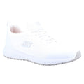 Skechers Workwear Squad SR Myton Textile Men's White Safety Sneakers