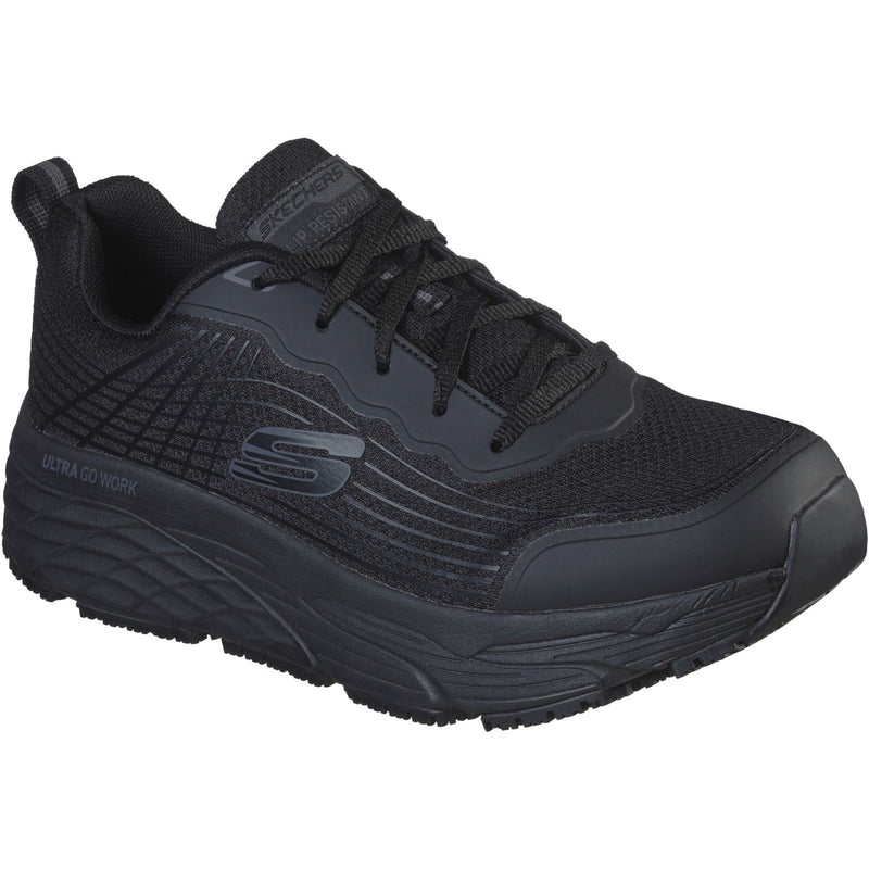 Skechers Workwear Relaxed Fit Textile Men's Black Safety Shoes