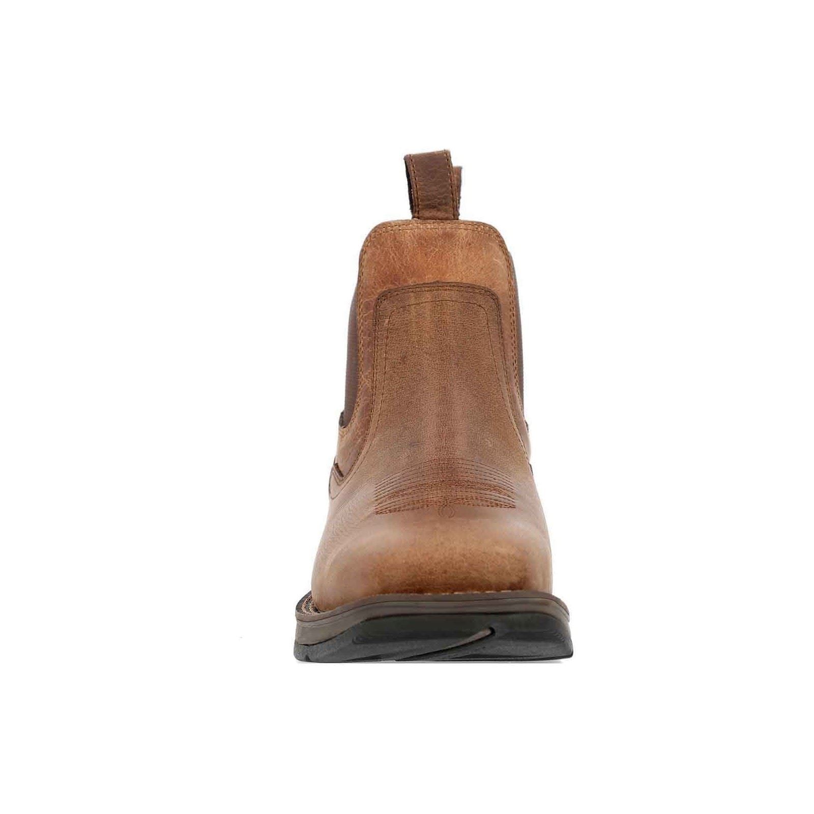 Durango Red Dirt Rebel Leather Men's Old Town Brown/Tan Ankle Boots