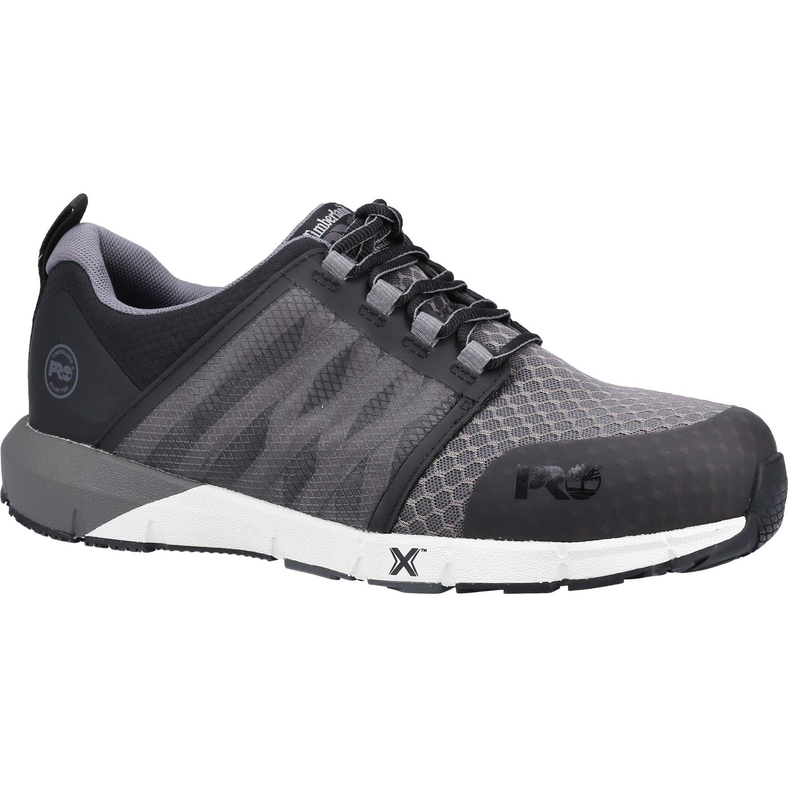 Timberland Pro Radius Textile Grey/Black Safety Sneakers