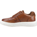 Hush Puppies Wyatt Leather Men's Tan Trainers