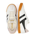 Gola Elan Leather Women's White/Black/Chalk Pink Sneakers
