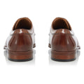 Dune Sparrows Leather Men's Brown Oxford Shoes