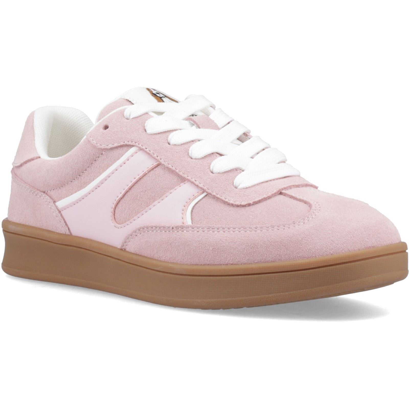 Hush Puppies Maura Suede Women's Pink Sneakers